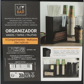 Supporto per Utensili da Cucina My Bar 23 x 11 x 24 cm (6 Unità)
