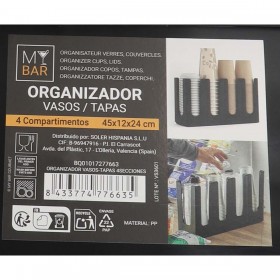 Supporto per Utensili da Cucina My Bar 45 x 12 x 24 cm (8 Unità)