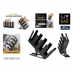 Supporto per Utensili da Cucina My Bar 45 x 12 x 24 cm (6 Unità)