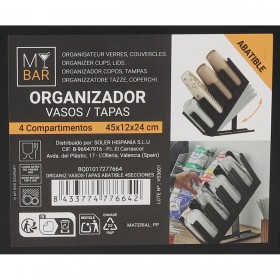 Supporto per Utensili da Cucina My Bar 45 x 12 x 24 cm (6 Unità)