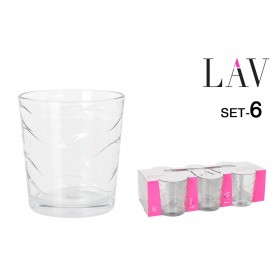 Set di Bicchieri LAV Madrid 6 Pezzi (8 Unità)