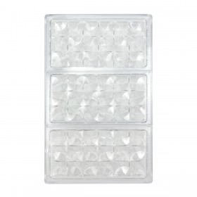 Stampo per Dolci Quttin CHOCOLATE 27,5 x 17,5 x 2,5 cm (12 Unità)