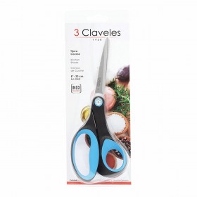 Forbici da Cucina 3 Claveles 8" Acciaio inossidabile Azzurro