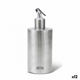 Oliera Quttin Argentato Acciaio inossidabile 550 ml (12 Unità)