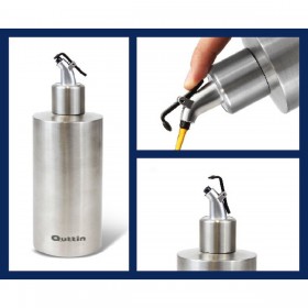 Oliera Quttin Argentato Acciaio inossidabile 550 ml (12 Unità)