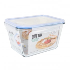 Porta pranzo Quttin Rettangolare 2,35 L (6 Unità)