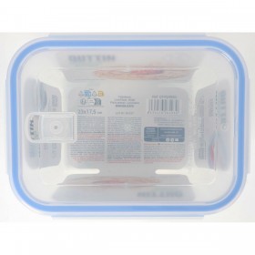 Porta pranzo Quttin Rettangolare 2,35 L (6 Unità)