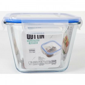 Porta pranzo Quttin Quadrato 1,8 L (6 Unità)