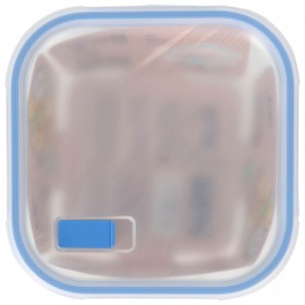 Porta pranzo Ermetico Quttin Boho Trasparente 1,1 L (6 Unità)