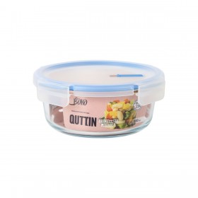 Porta pranzo Ermetico Quttin Boho Trasparente 0,9 l (6 Unità)
