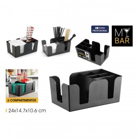 Supporto per Utensili da Cucina My Bar 24 x 14,7 x 10,6 cm (6 Unità)