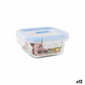 Porta pranzo Ermetico Quttin Boho Trasparente 0,3 L (12 Unità)