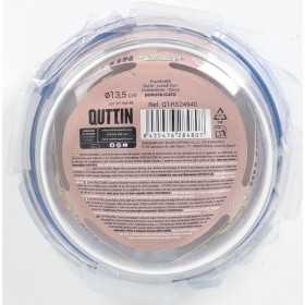 Porta pranzo Ermetico Quttin Boho Trasparente 0,4 l (12 Unità)