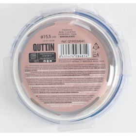 Porta pranzo Ermetico Quttin Boho Trasparente 650 ml (6 Unità)