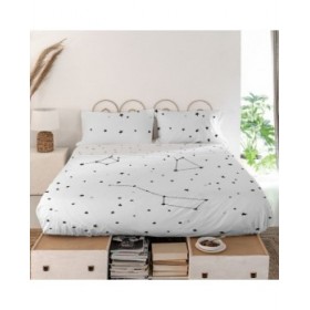 Lenzuolo Superiore HappyFriday Blanc Constellation Multicolore 180 x 270 cm (Stelle)