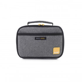 Porta colazione Termico Ibili 753401g Grigio Poliestere Vetro Borosilicato 21 x 13 x 14 cm