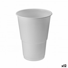 Set di Bicchieri Algon Bianco 330 ml 50 Pezzi (12 Unità)