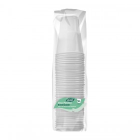 Set di Bicchieri Algon Bianco 330 ml 50 Pezzi (12 Unità)