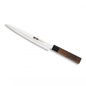 Coltello da Cucina Quttin YANAGIBA Takamura Marrone Argentato 20 cm (12 Unità)