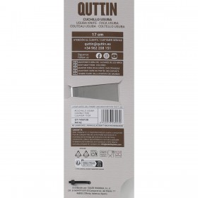 Coltello da Cucina Quttin Takamura Marrone Argentato 17 cm (6 Unità)