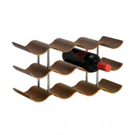 Portabottiglie Andrea House Legno di noce 42 x 16 x 23 cm