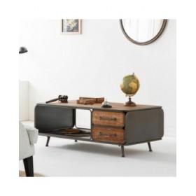 Tavolino da Caffè Alexandra House Living Marrone 64 x 46 x 120 cm