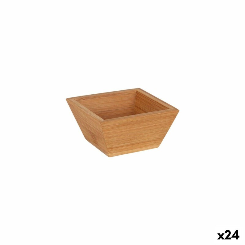 Ciotola per Aperitivi Quadrato 10 x 10 x 5,5 cm (24 Unità)