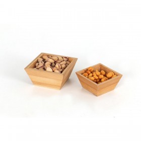 Ciotola per Aperitivi Quadrato 10 x 10 x 5,5 cm (24 Unità)