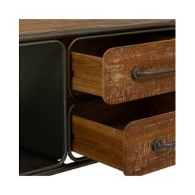 Tavolino da Caffè Alexandra House Living Marrone 64 x 46 x 120 cm