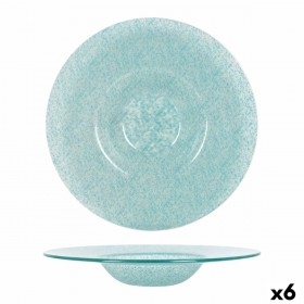Piatto Fondo Samaritaine Turchese Ø 30 cm (6 Unità)