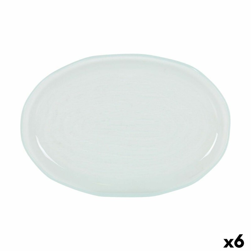 Vassoio per aperitivi Ovale 23 x 16 cm (6 Unità)