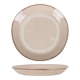 Piatto Fondo Duomo Beige Ø 23 cm (6 Unità)