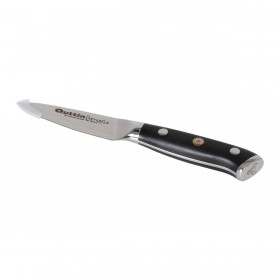 Coltello Spelucchino Quttin Damaskus Nero Argentato Acciaio inossidabile 9 cm (2 Unità)