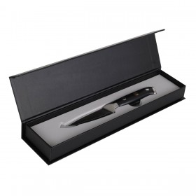 Coltello Spelucchino Quttin Damaskus Nero Argentato Acciaio inossidabile 9 cm (2 Unità)