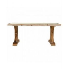 Tavolo Alexandra House Living Marrone 60 x 50 x 120 cm