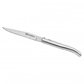 Coltello da Carne Quttin Kobe Argentato 10,5 cm (12 Unità)