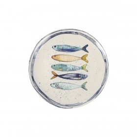 Piatto da pranzo La Mediterránea Peixe Ø 26 cm (6 Unità)