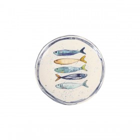 Piatto da Dolce La Mediterránea Peixe Ø 20 cm (12 Unità)