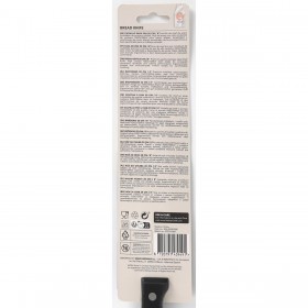 Coltello per il Pane MasterChef 20 cm Nero Argentato (18 Unità)
