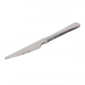 Set di Coltelli per Carne Quttin Classic Argentato Acciaio inossidabile 21,5 x 1,9 cm 2 Pezzi (12 Unità)
