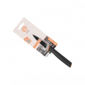 Coltello da Cucina MasterChef Nero Argentato 9 cm (24 Unità)