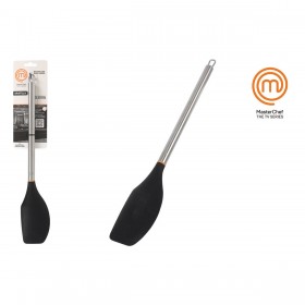 Paletta da Cucina MasterChef Silicone Acciaio inossidabile 34 cm (24 Unità)