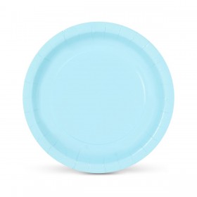 Set di piatti Algon Azzurro 20 cm 10 Pezzi (24 Unità)