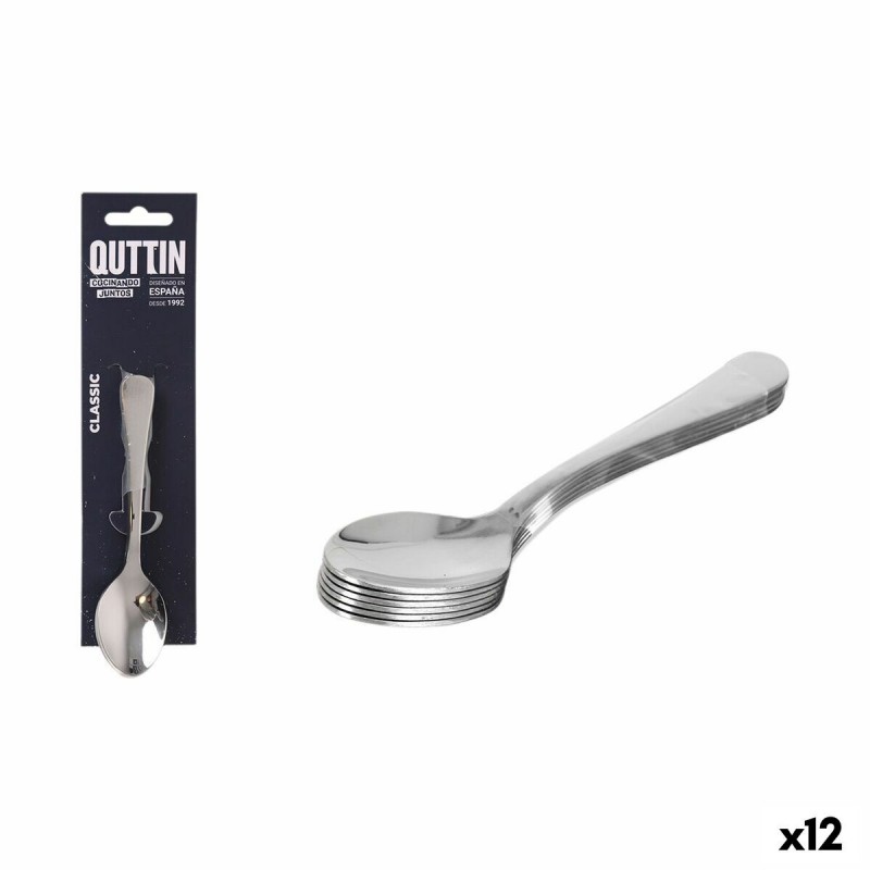 Cucchiaio da Dolce Quttin Classic 6 Pezzi (12 Unità)