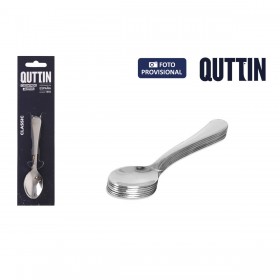 Cucchiaio da Dolce Quttin Classic 6 Pezzi (12 Unità)