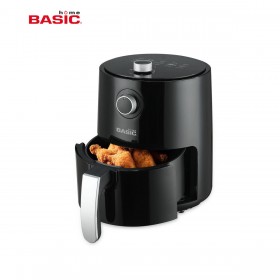 Friggitrice ad Aria Basic Home Nero 1200 W 2,3 L
