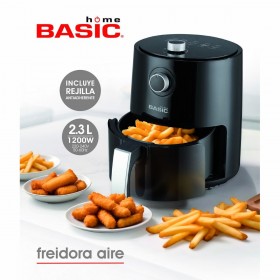 Friggitrice ad Aria Basic Home Nero 1200 W 2,3 L