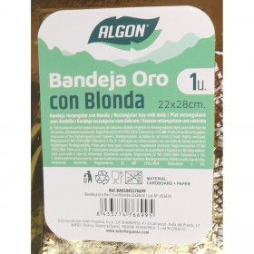 Vassoio per aperitivi Algon Rettangolare 22 x 28 cm (30 Unità)