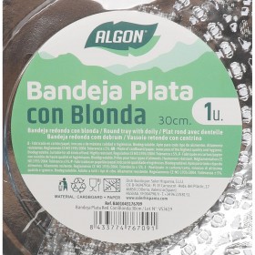 Vassoio per aperitivi Algon Rotondo 30 cm (30 Unità)