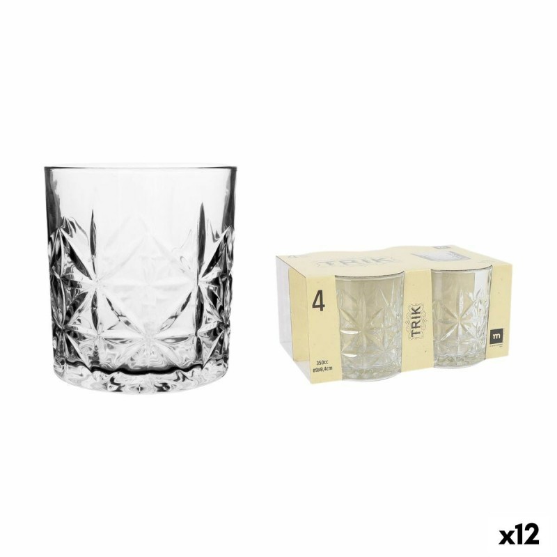 Set di Bicchieri La Mediterránea Trik 4 Pezzi (12 Unità)